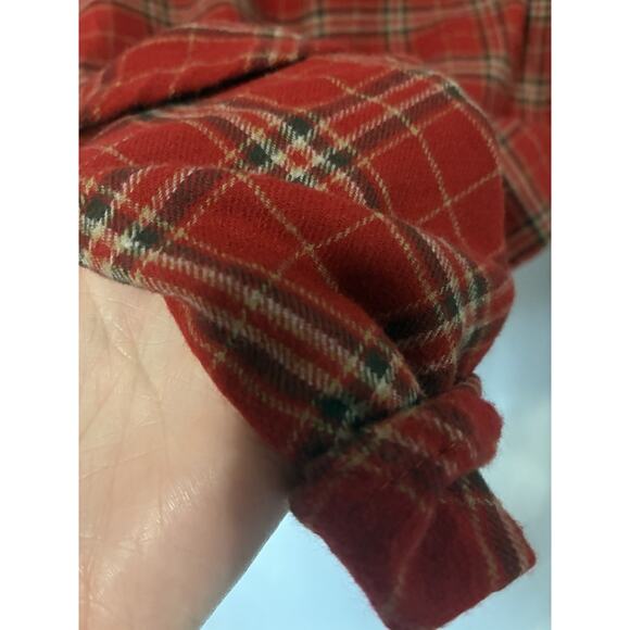 Hawke & Co Outfitters Flannel Shirt Plaid Medium NWT Mens Button Up 100% Cotton - Picture 9 of 9